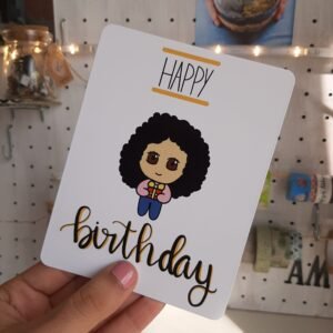 Carte d'anniversaire Fille - Birthday Card Girl