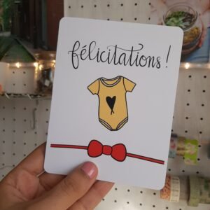 Birth Congratulations Card - French