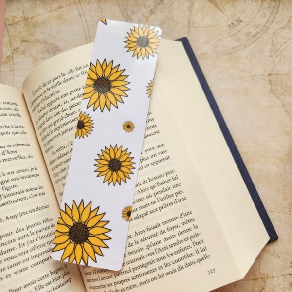 Marque-page Tournesol - Sunflower Bookmark