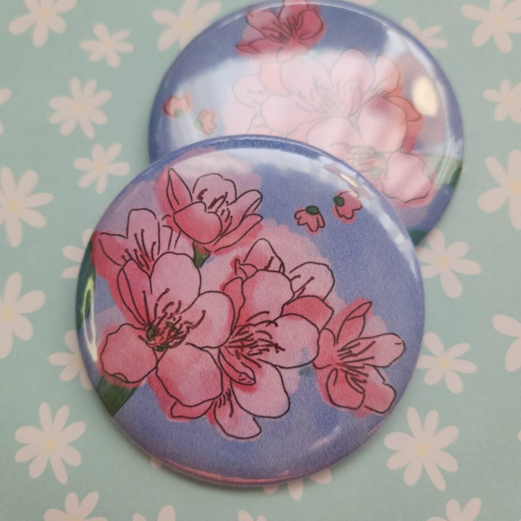 Miroir Fleurs de cerisier