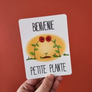 Carte de vœux - Naissance