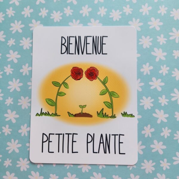 Carte Naissance - Birth Celebration Card