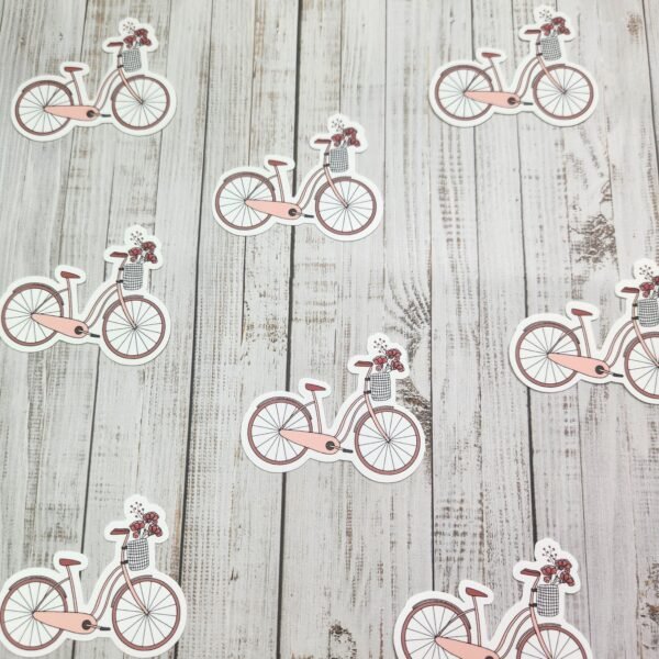 Autocollant Vélo fleuri - Bicycle in bloom Sticker – Image 3