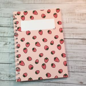 Cahier à spirale Fraises - Strawberries Notebook