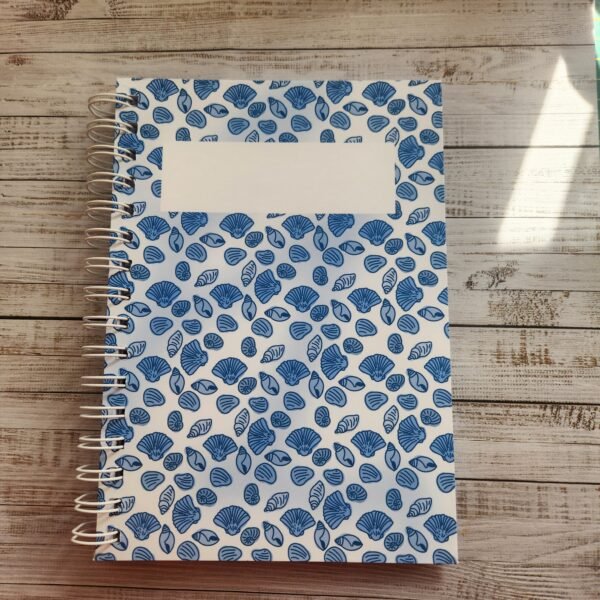 Cahier à spirale Coquillages - Ocean Notebook