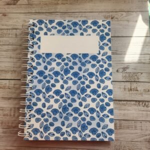 Cahier à spirale Coquillages