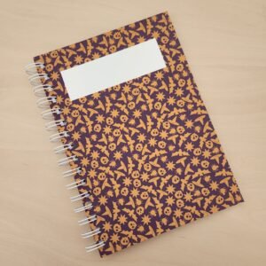 Cahier à spirale Halloween - 100 pages blanches