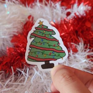 Autocollant Sapin de Noël - Sticker