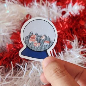 Autocollant Boule à neige - Sticker