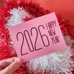 Carte de vœux - Happy New Year 2026