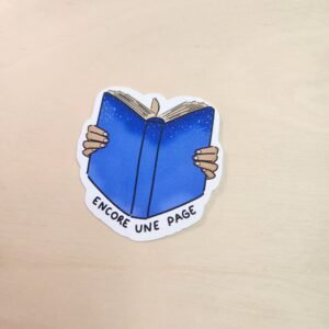Autocollant Encore une page - Sticker