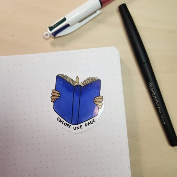 Autocollant Encore une page – Sticker – Your inspiration