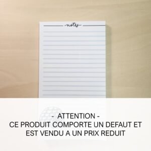 Bloc-notes - Igloo - Petit défaut