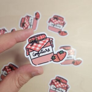 Autocollant Pot de confiture - Sticker