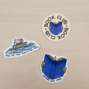 Set d'autocollants - Lectures d'hiver