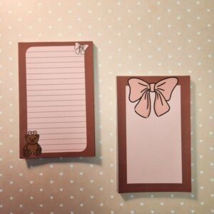 Bloc-notes - Une note de printemps