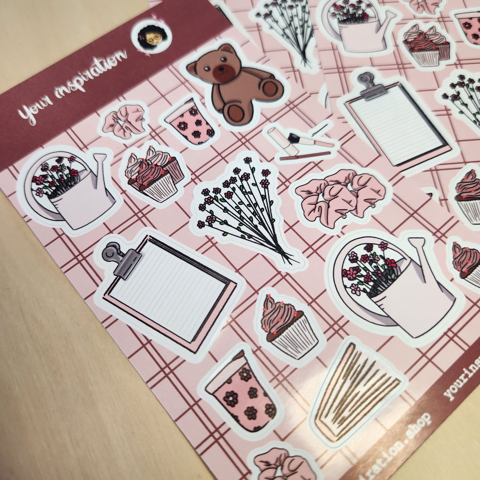 Planche d'autocollants - Une note de printemps – Image 3