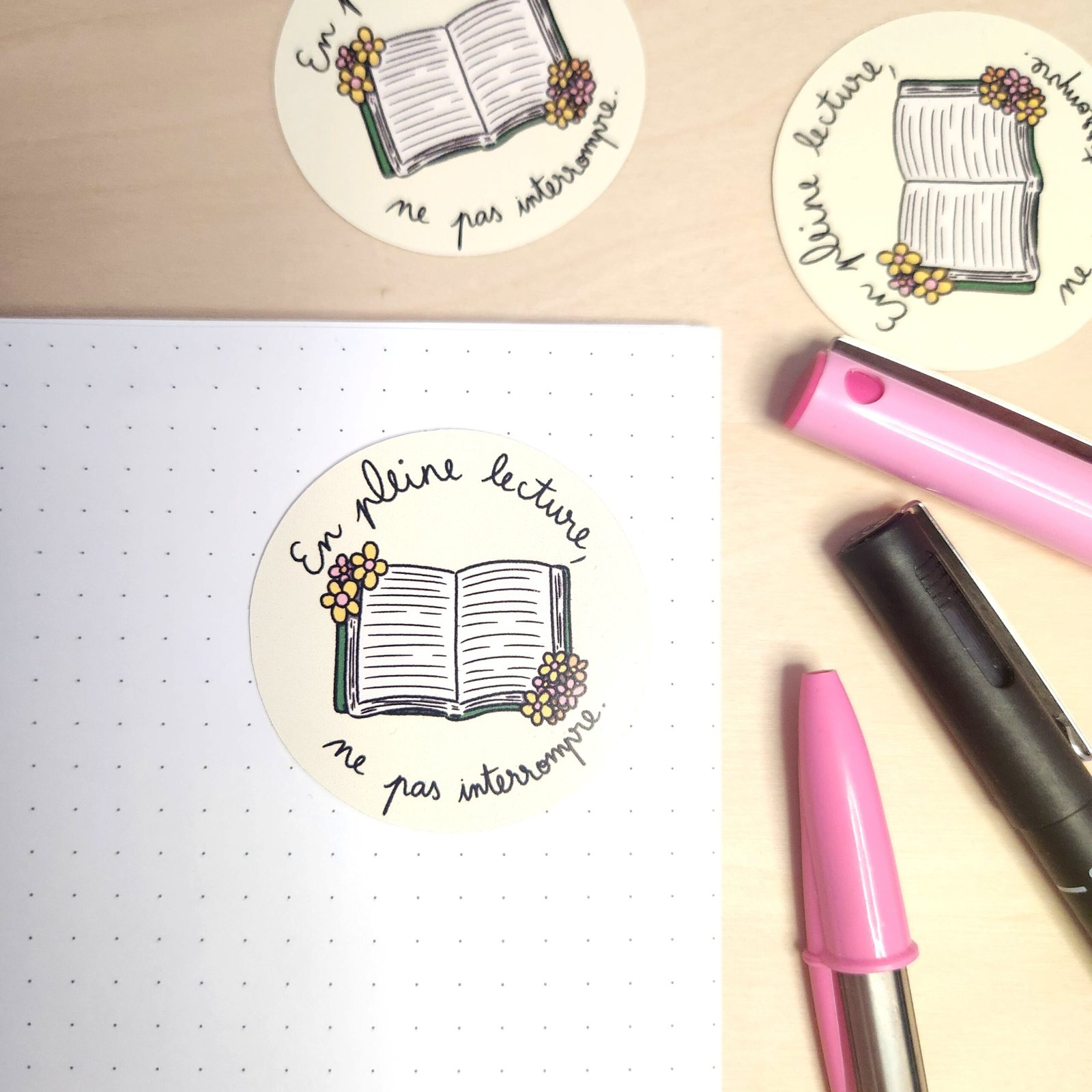 Set d'autocollants - Lectures du printemps – Image 10