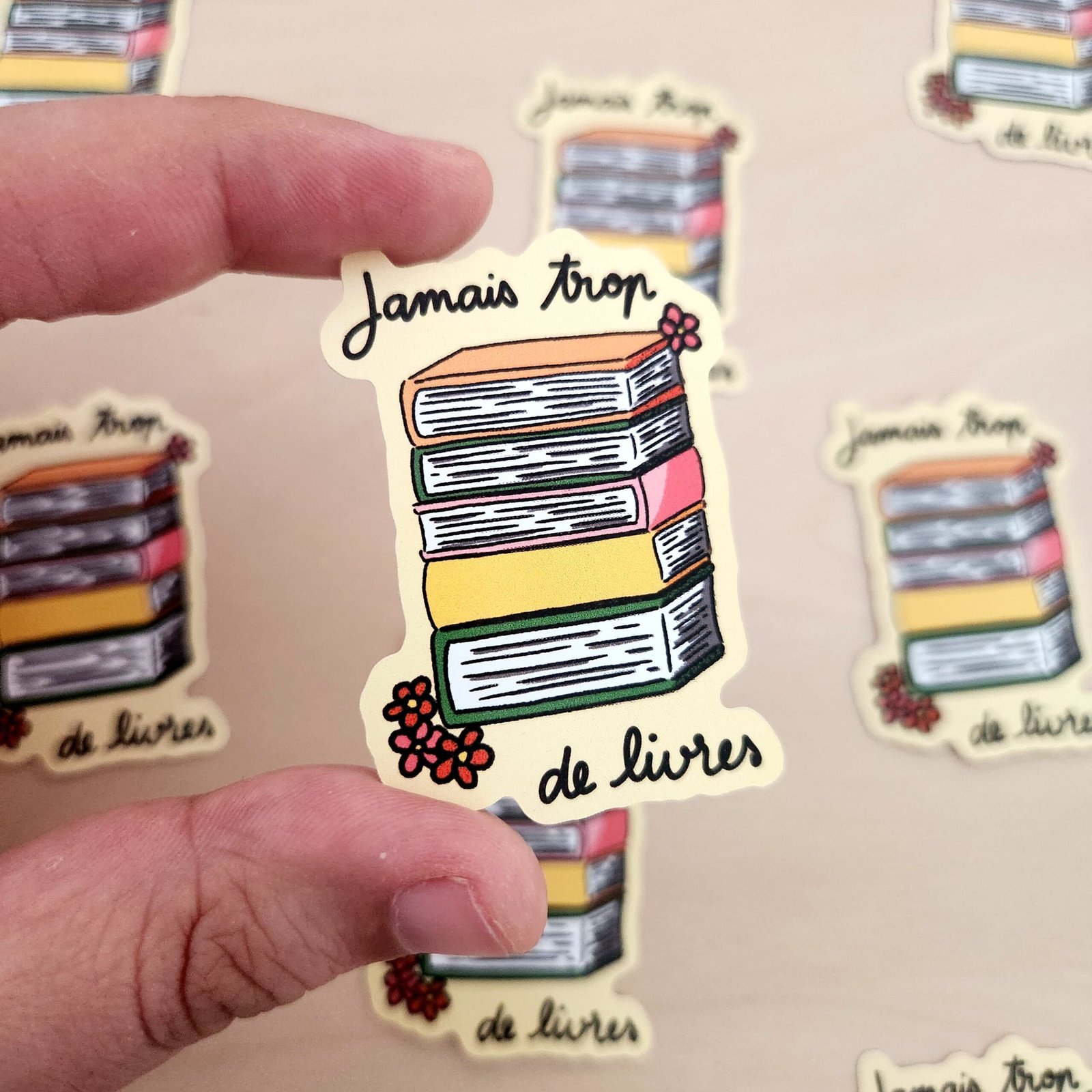 Set d'autocollants - Lectures du printemps – Image 5