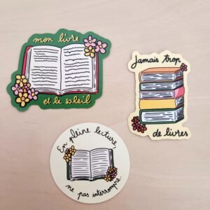 Set d'autocollants - Lectures du printemps