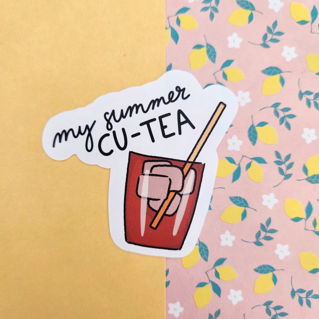 Autocollant - My summer cu-tea