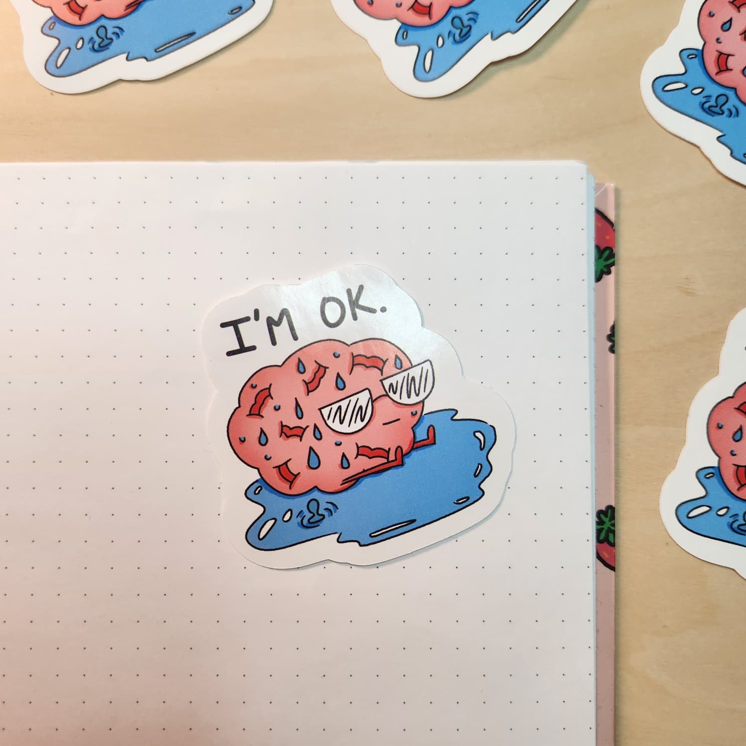 Autocollant - I'm OK – Image 3
