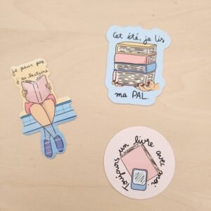 Set d'autocollants - Lectures d'été
