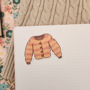 Autocollant - Pull d'automne