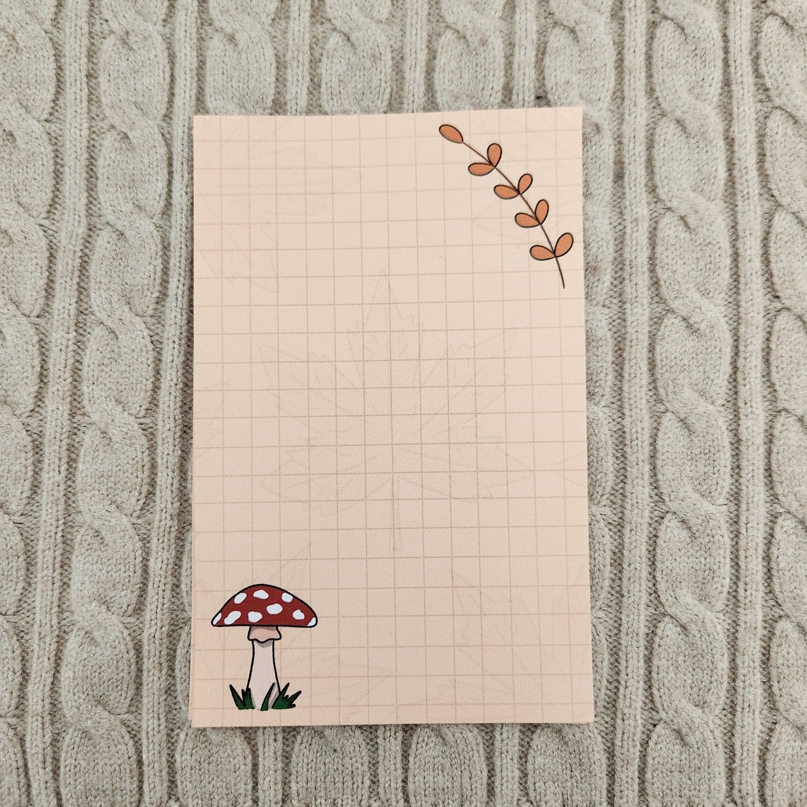 Bloc-notes - Champignon – Image 2
