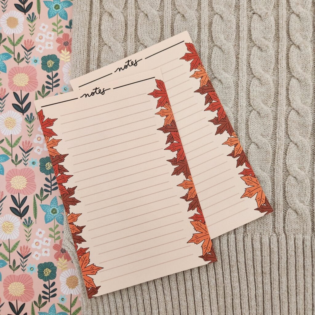 Bloc-notes - Cosy Fall