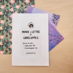 Set de papier à lettre et enveloppes - Witchy